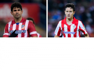 Diego Costa y Ander Herrea, espiados 'in situ' por el Man. Utd.