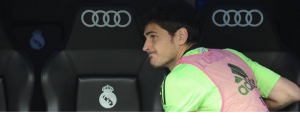 Iker Casillas no encuentra la felicidad con su titularidad en Copa y Champions