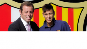 Rosell pagó 95 millones por el jugador Neymar y no los 57 que dijo