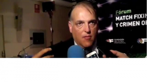 Tebas sigue haciendo amigos