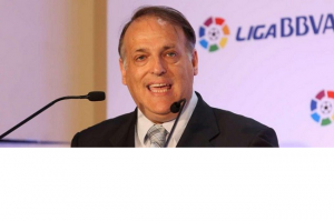 Tebas, el nuevo 'amigo' del Valencia CF