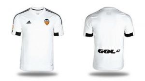 'Publicidad fantasma' en la camiseta del Valencia