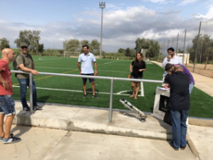 FFCV da el visto bueno al nuevo campo de fútbol del polideportivo “Jorge Martínez Aspar”, en  Alzira.