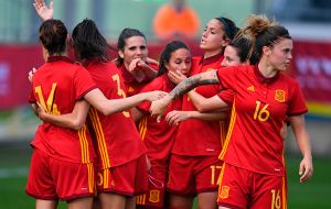 El fútbol valenciano destaca en la selección española absoluta femenina. 