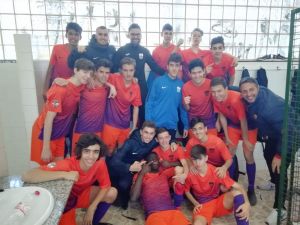 CD RUMBO CADETE A, LÍDER Y GOLEANDO.