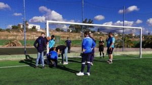 APLAZADO EL PARTIDO DEL VCF MESTALLA POR LAS MEDIDAS DE LAS PORTERÍAS