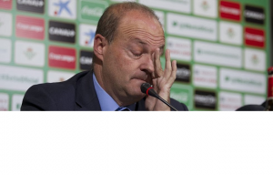 El Betis destituye a Pepe Mel