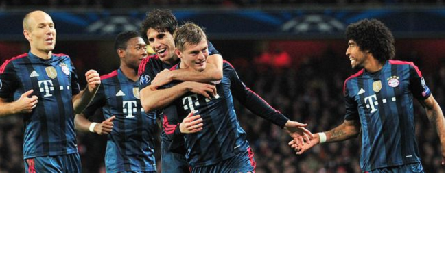 Diariogolsport.com - El Bayern no tiene piedad del Arsenal y prácticamente sentencia la eliminatoria