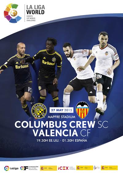 Diariogolsport.com - El Valencia CF se enfrentará al equipo de Estados Unidos Columbus Crew SC